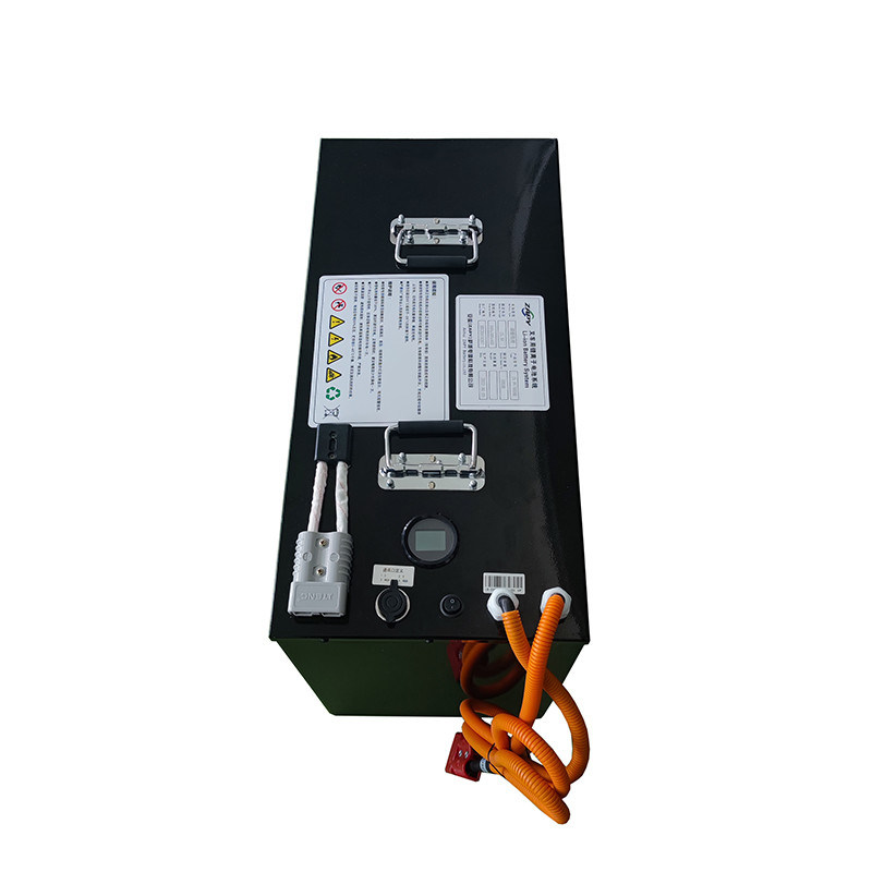 Электрический вилочный погрузчик батарея -20C до 50C 4 часа время зарядки Максимальный ток зарядки 100А Долговечная мощность Быстрая зарядка